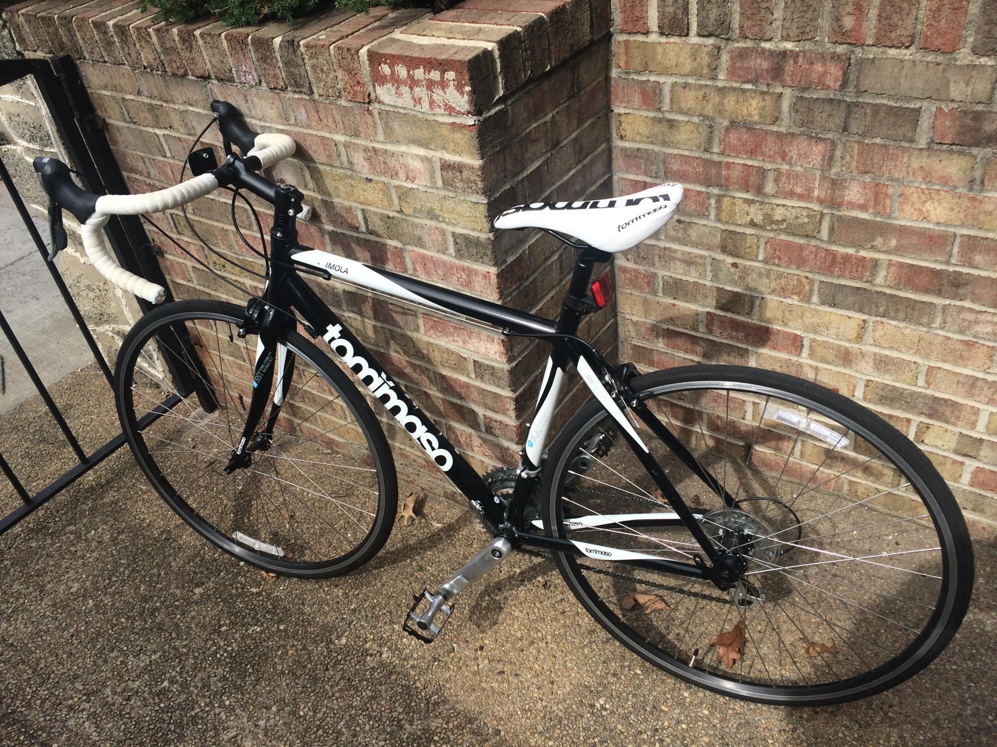 2012 Tommaso Imola road bike Black and White