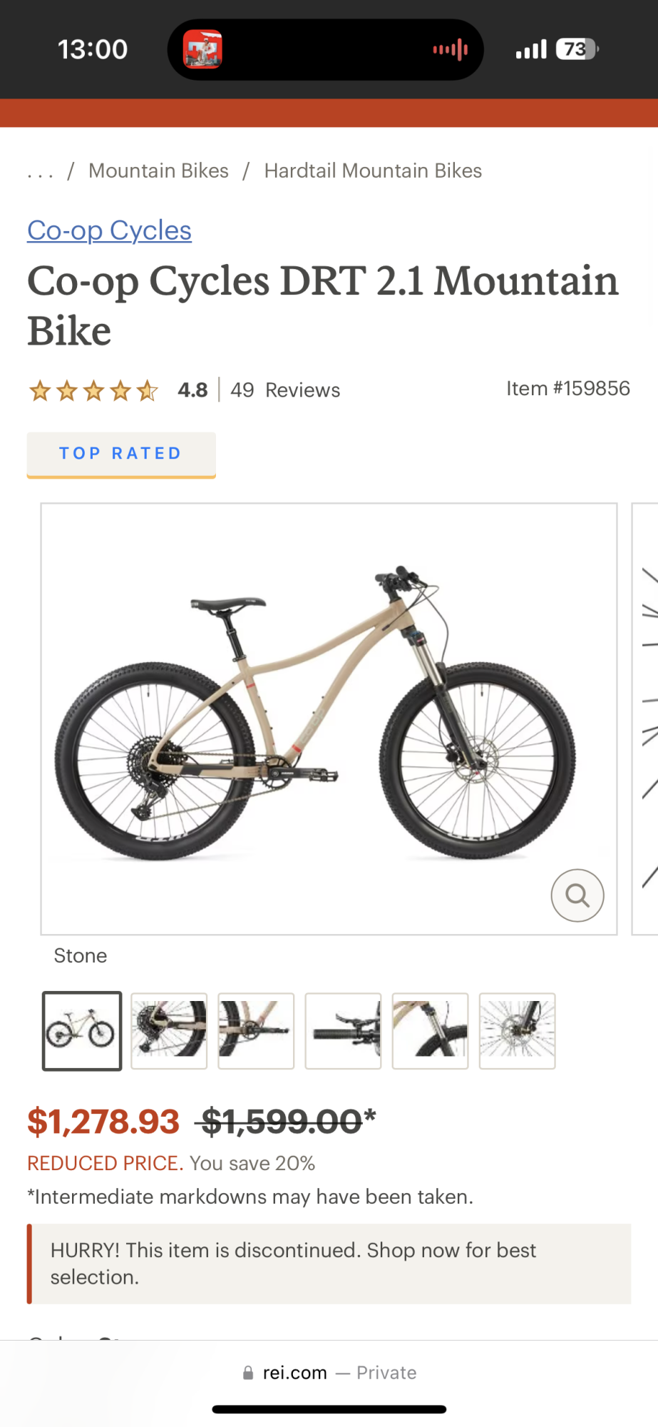 2021 REI DRT 2.1 Brown