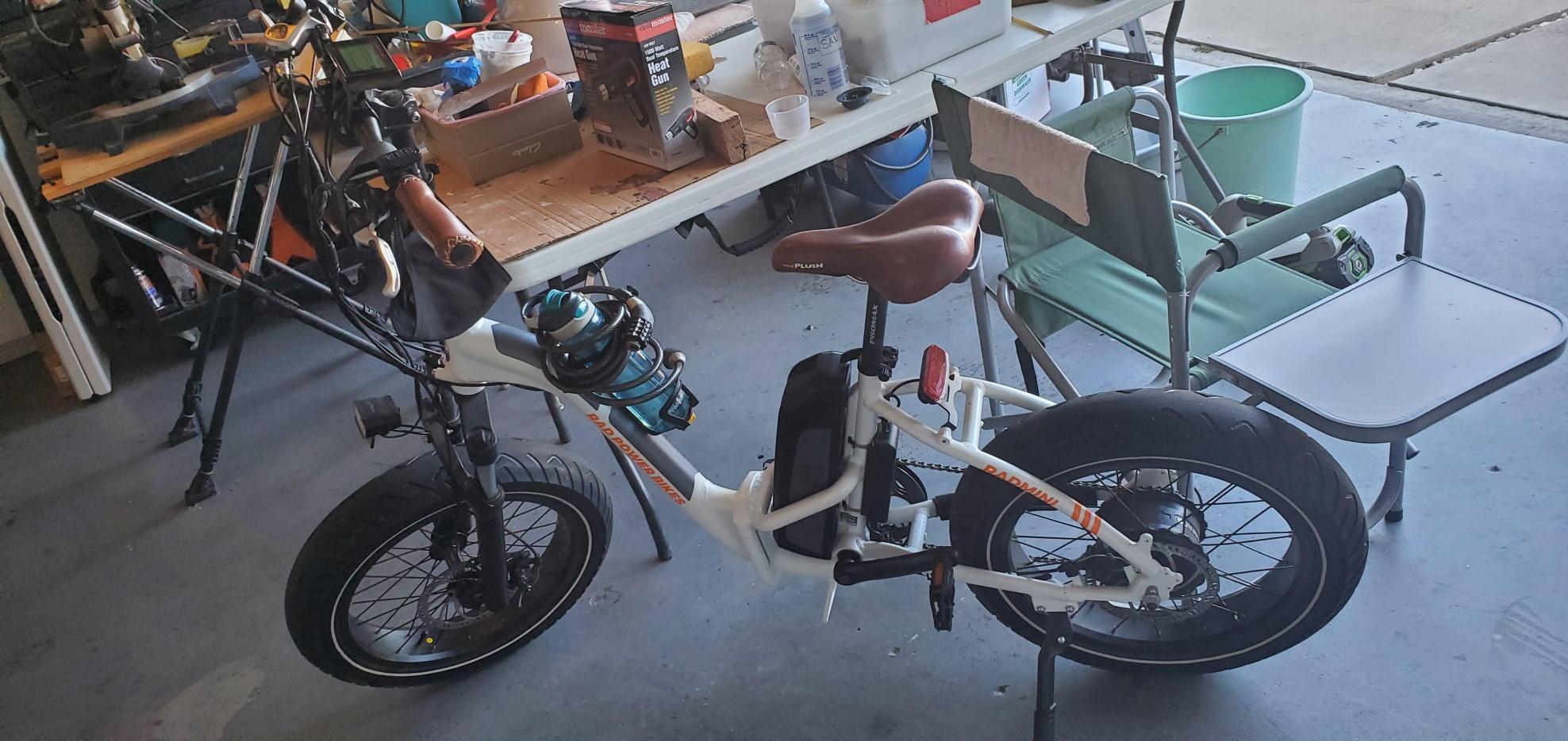 2019 Rad Power Bikes Rad Mini Step Through White and Black