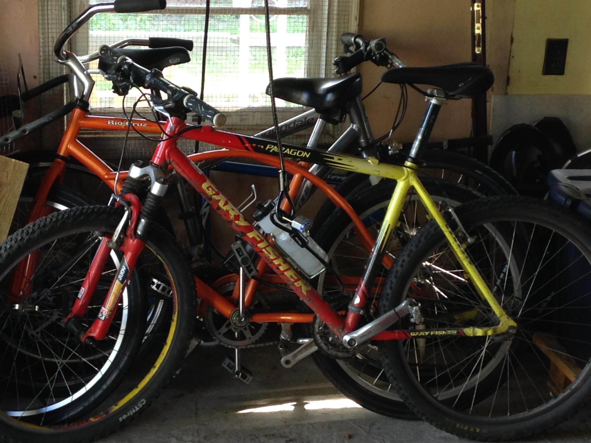Gary Fisher Paragon Red and Yellow or Gold