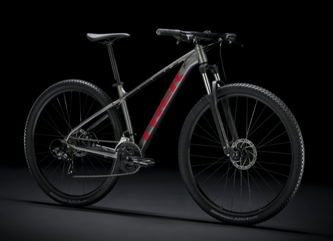 2021 Trek Marlin 4 Silver, gray or bare metal