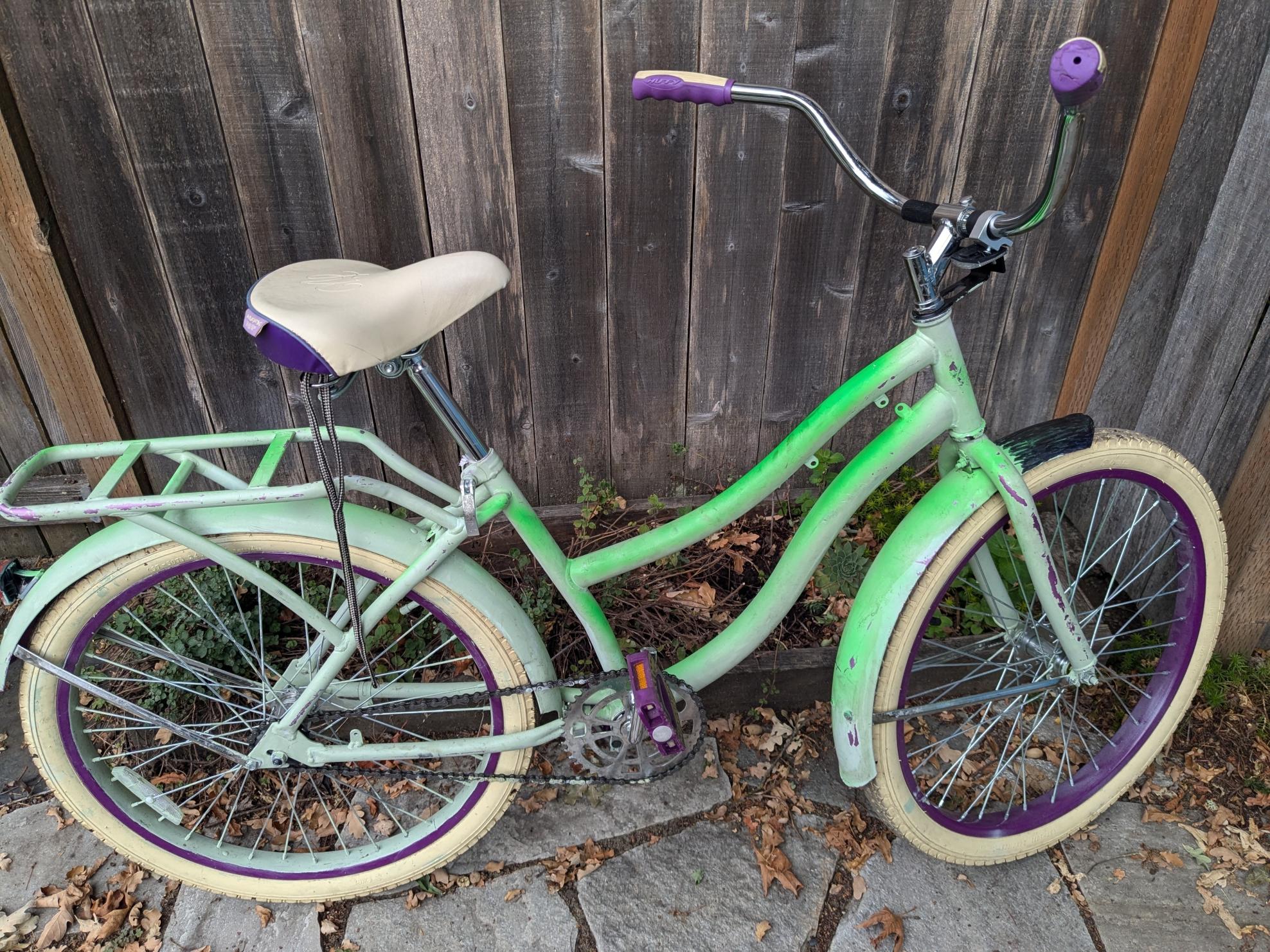 2024 Huffy cruiser one speed Green