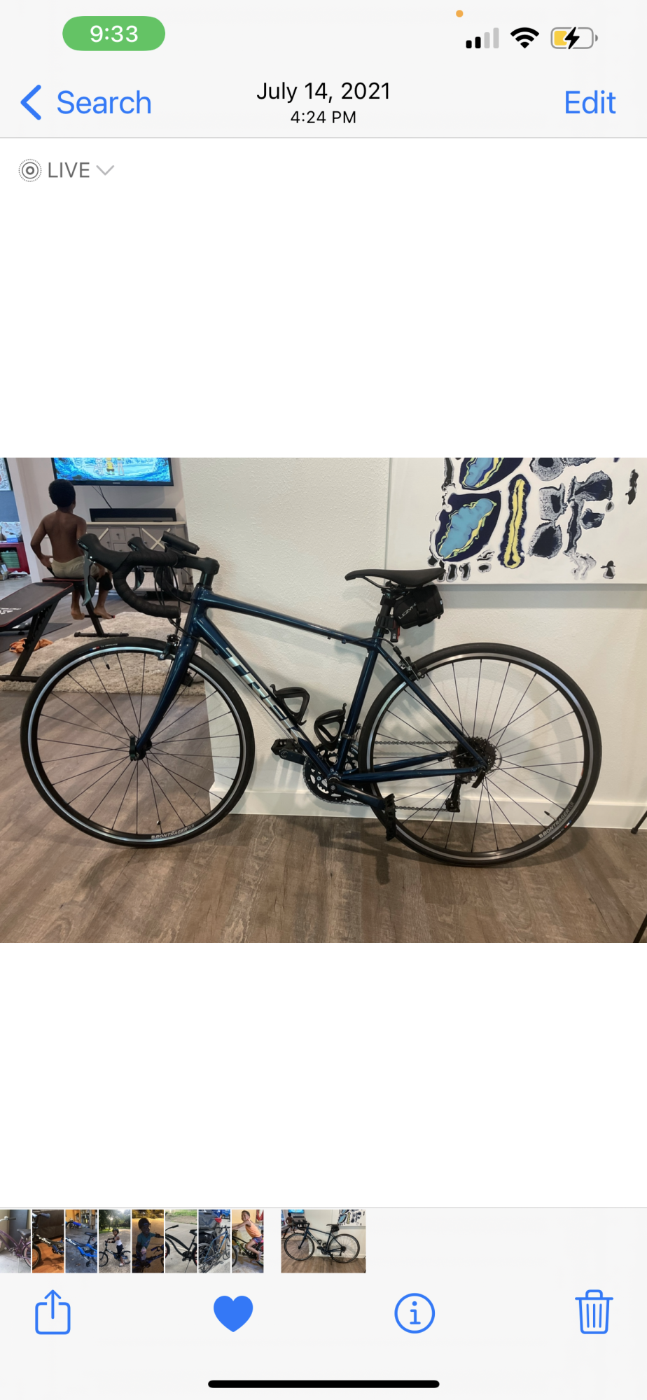 2021 Trek TREK DOMANE AL 2 52 GLOSS MULSANNE Blue