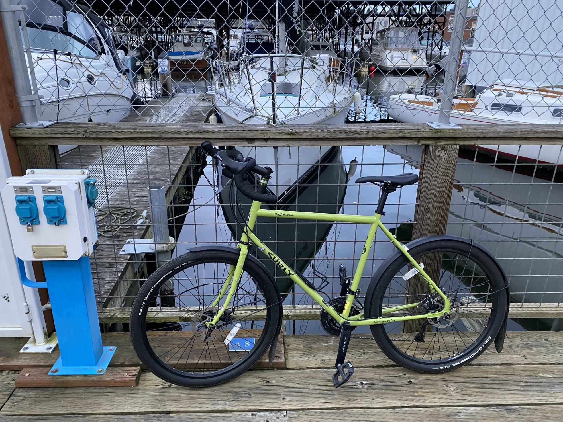 2020 Surly Disc Trucker Green