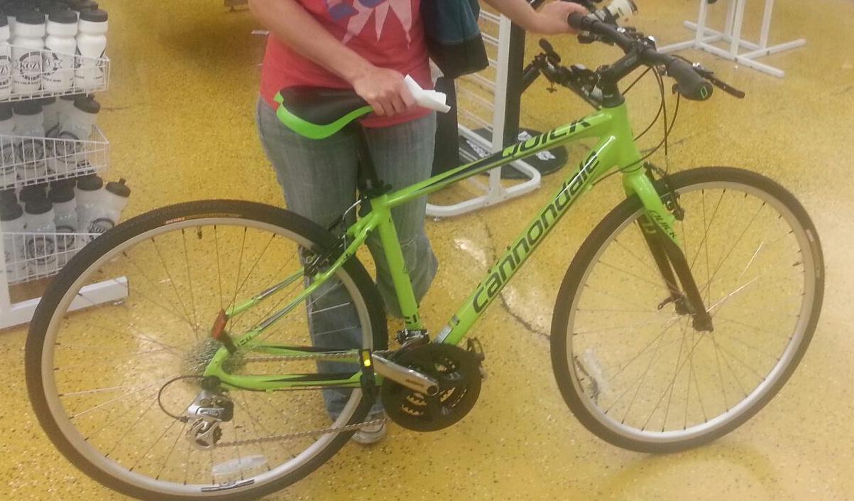 2013 Cannondale Quick Cx 5 Green