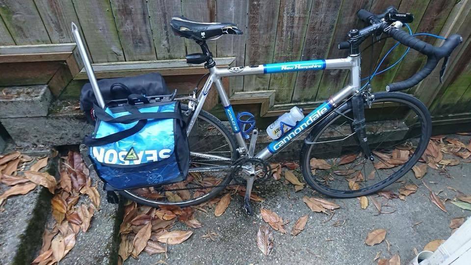 2010 Cannondale Blue, Silver or Gray, and Stickers tape or other cover-up