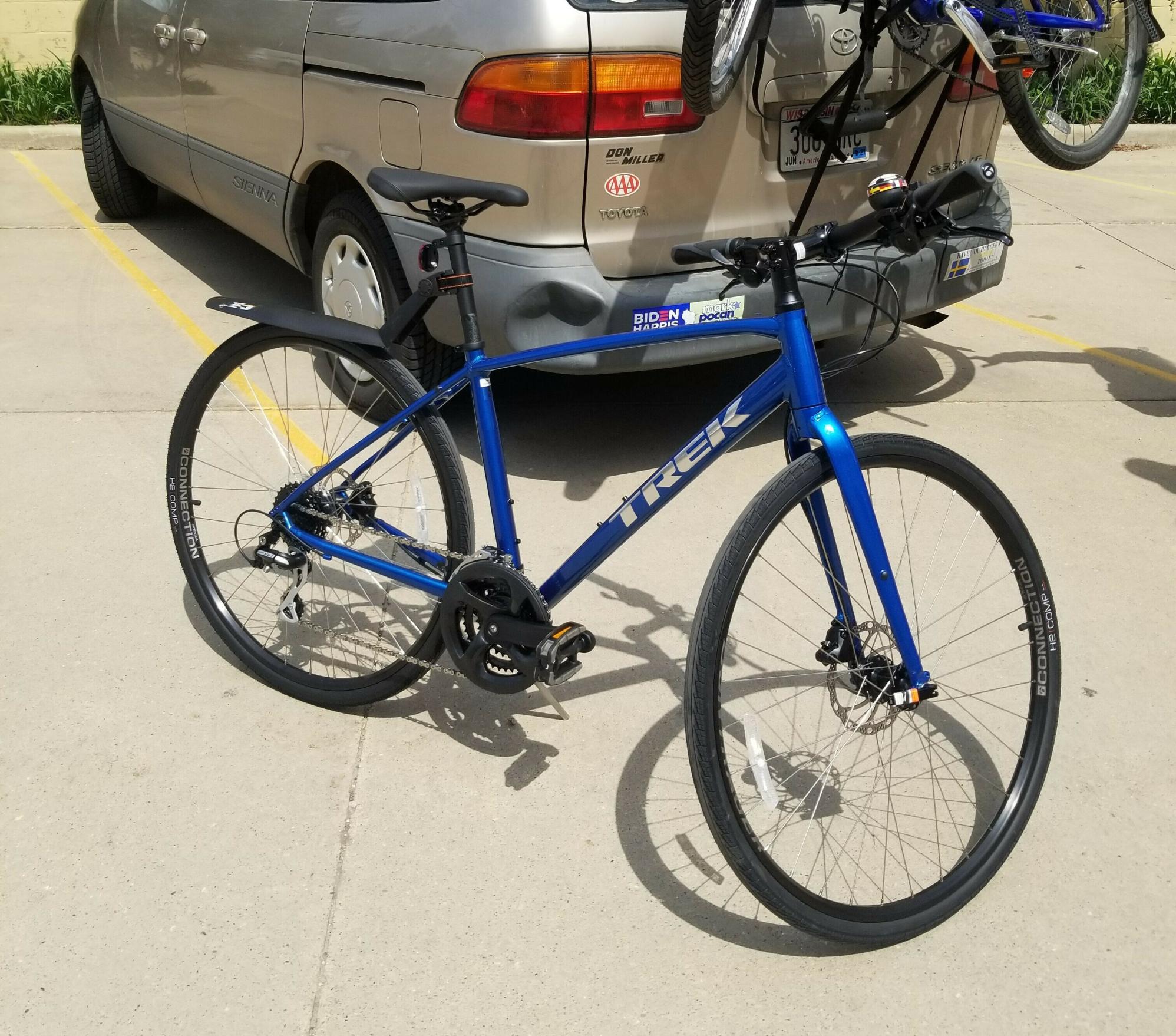 2021 Trek FX2 Disc Blue