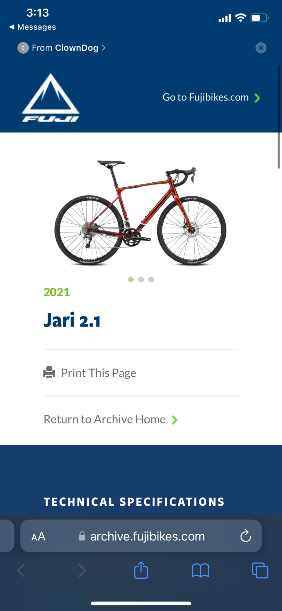2001 Fuji Jari 2.1 Orange