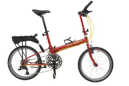 2002 Bike Friday New World Tourist  Red