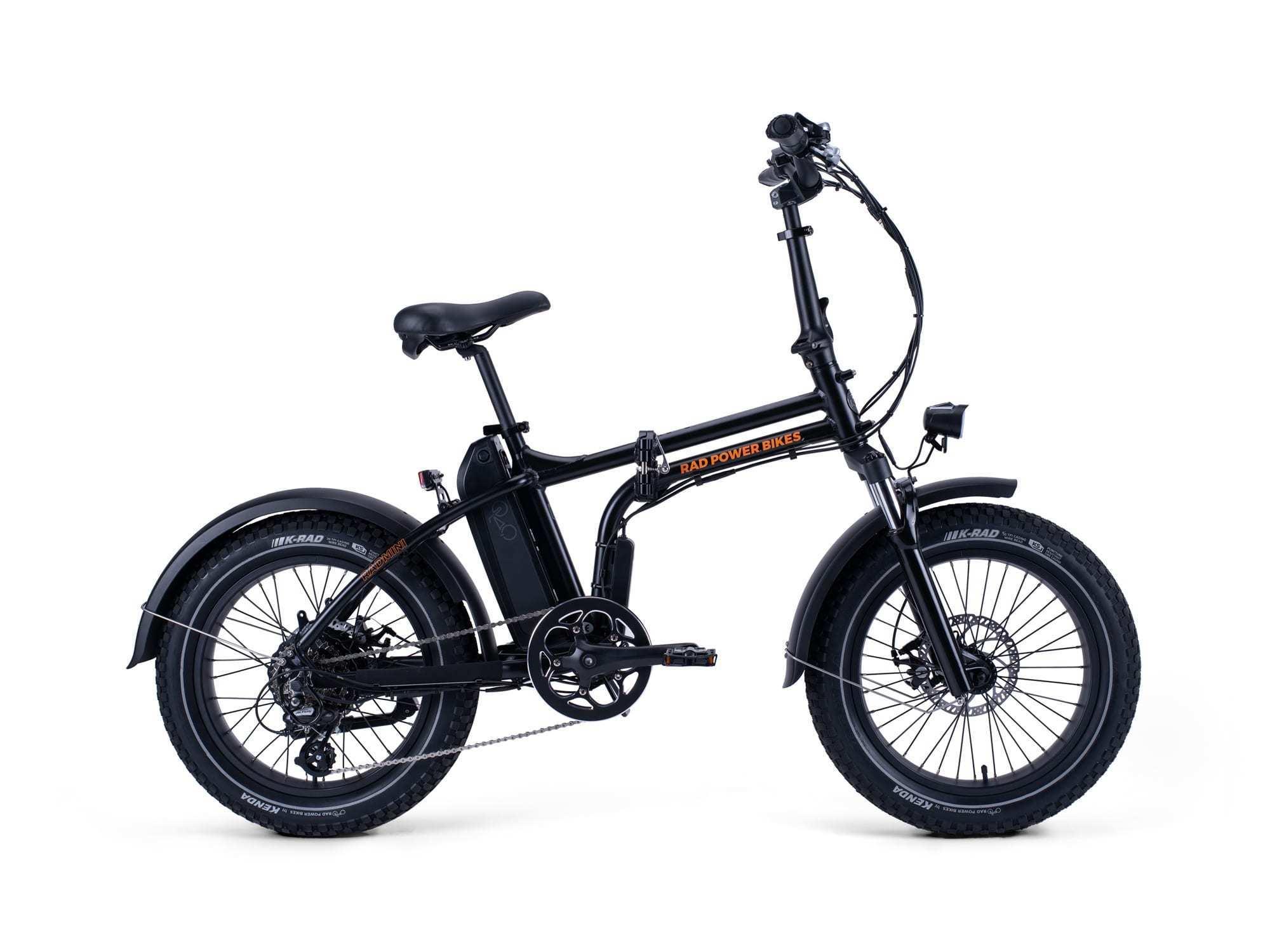 2020 Rad Power Bikes 6061 Aluminum Alloy Black, Silver, gray or bare metal, and Orange