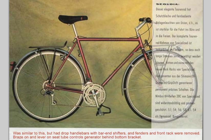 1992 Specialized Sequoia  Red
