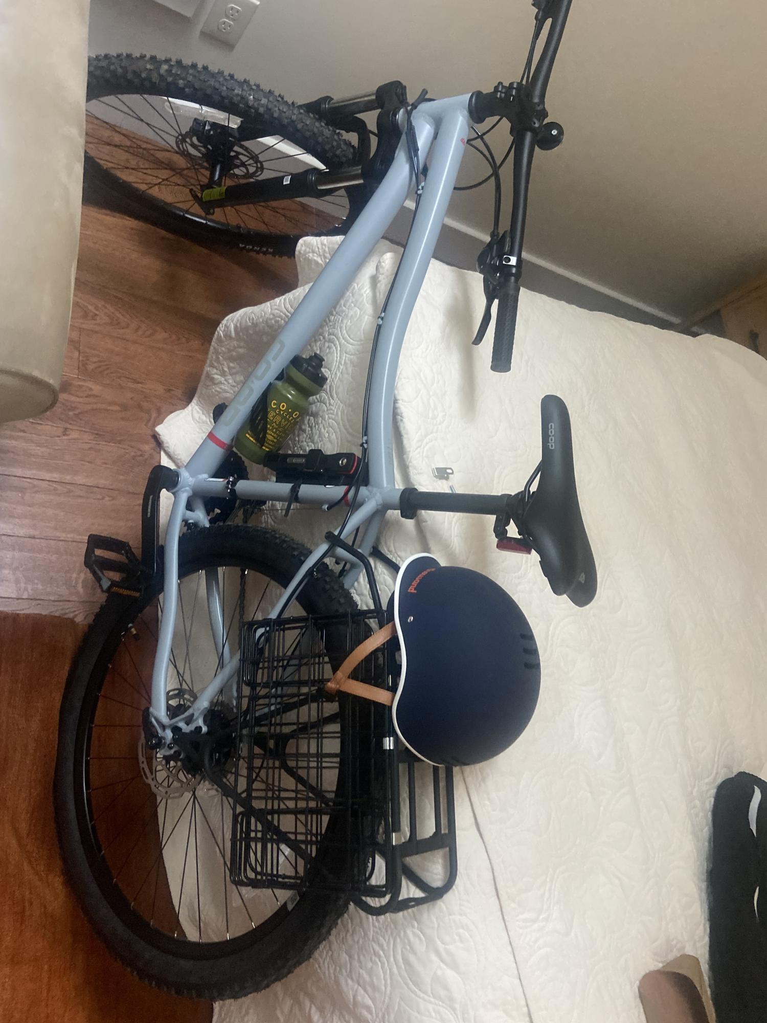 2022 REI Co-op DRT 1.1 Mountain Bike Silver, gray or bare metal