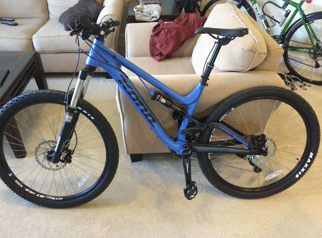 2015 Kona Process 134 Blue
