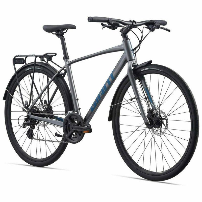 2021 Giant Escape 2 Disc Silver, gray or bare metal