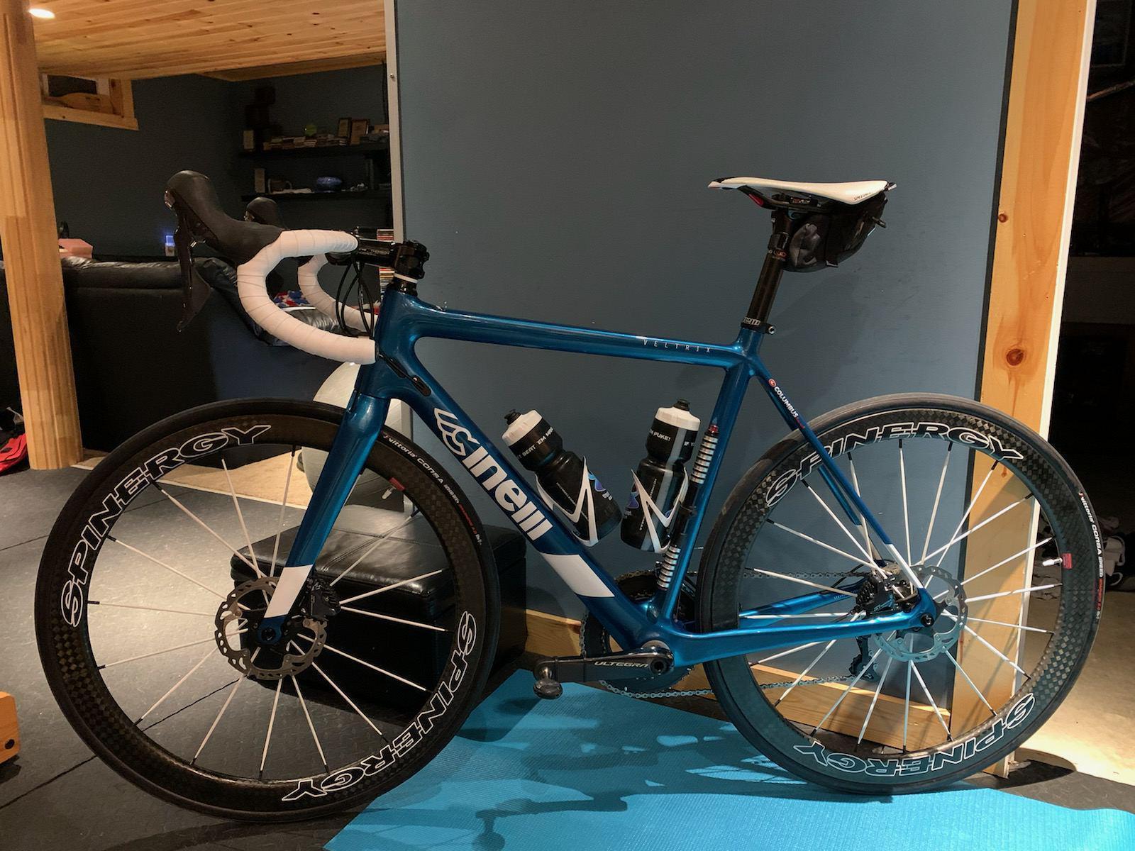 2021 Cinelli VELTRIX Blue and White