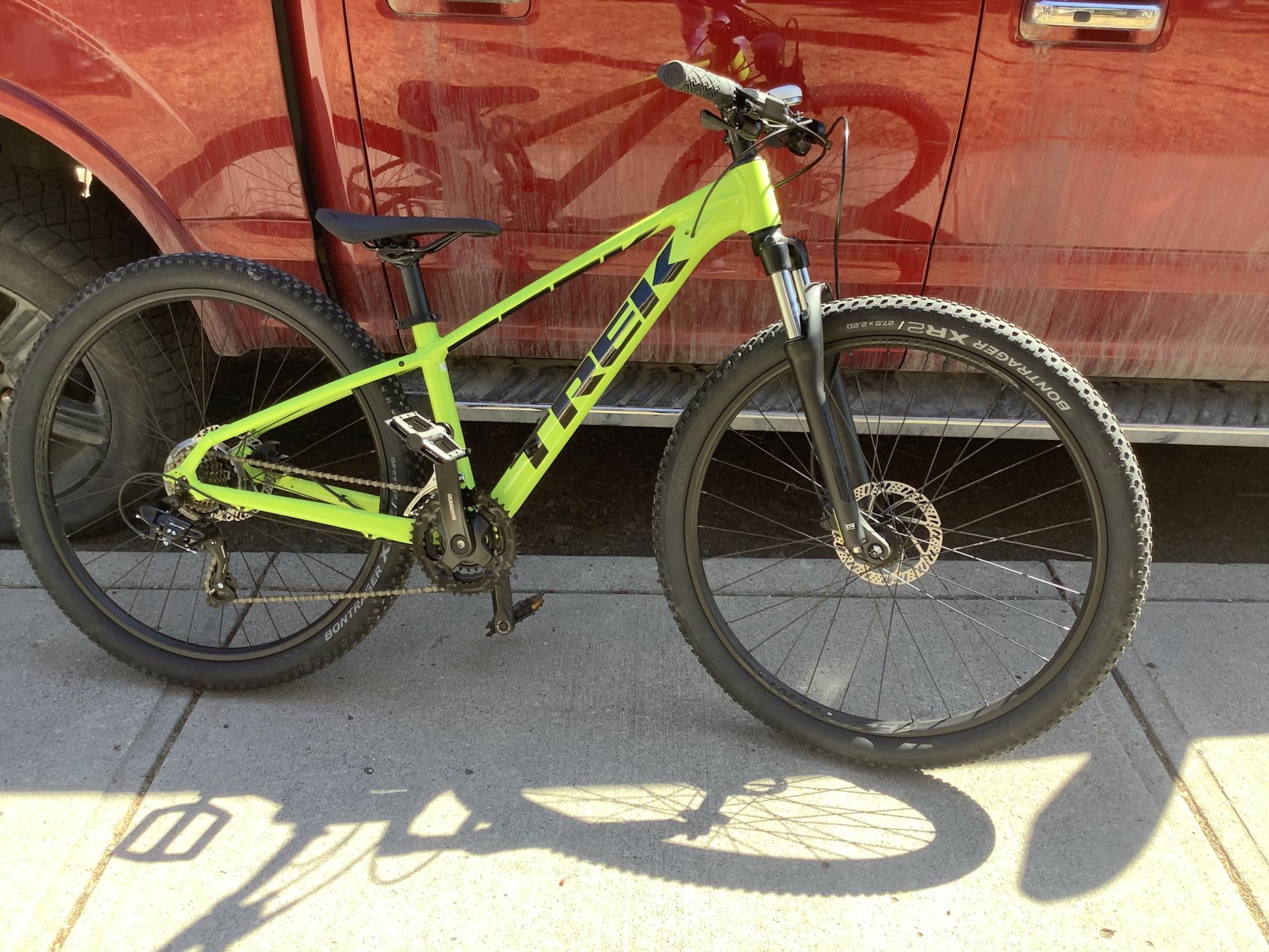 2020 Trek Green and Yellow or Gold