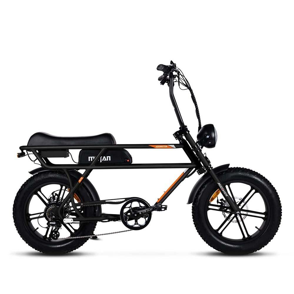 2019 Addmotor Motan fat tire cruiser electric bike Black