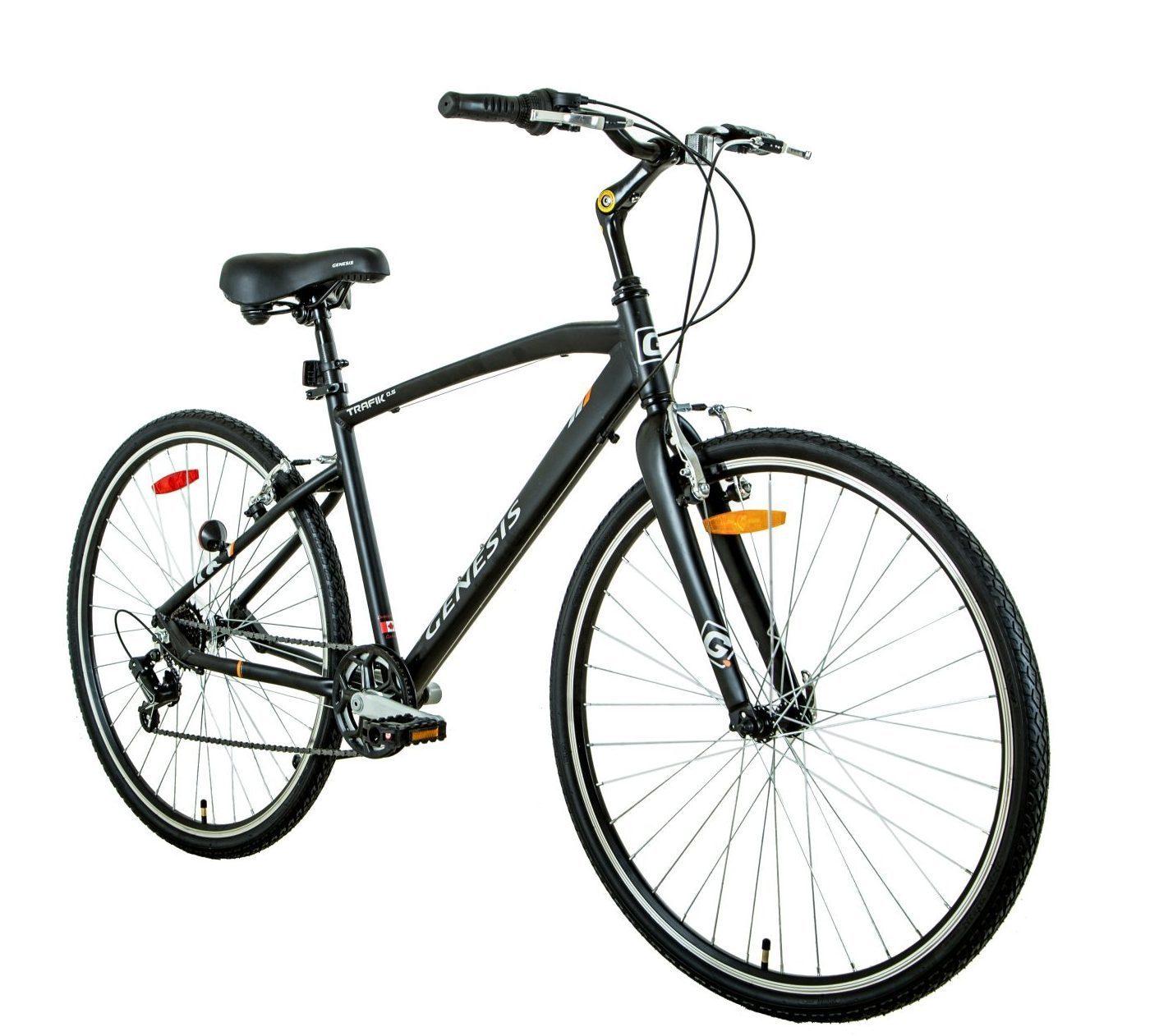 2020 Genesis TRAFIK 1.0 S.E 18” 21 speeds Black and Silver, gray or bare metal