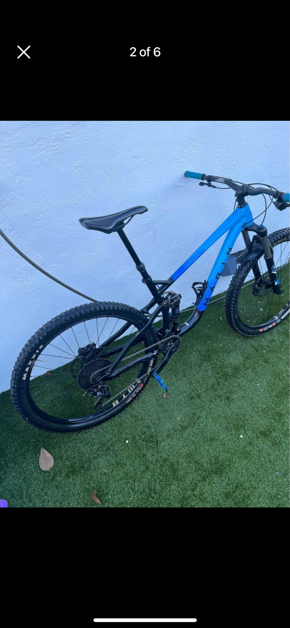 2020 Marin Bikes Full Suspension Blue