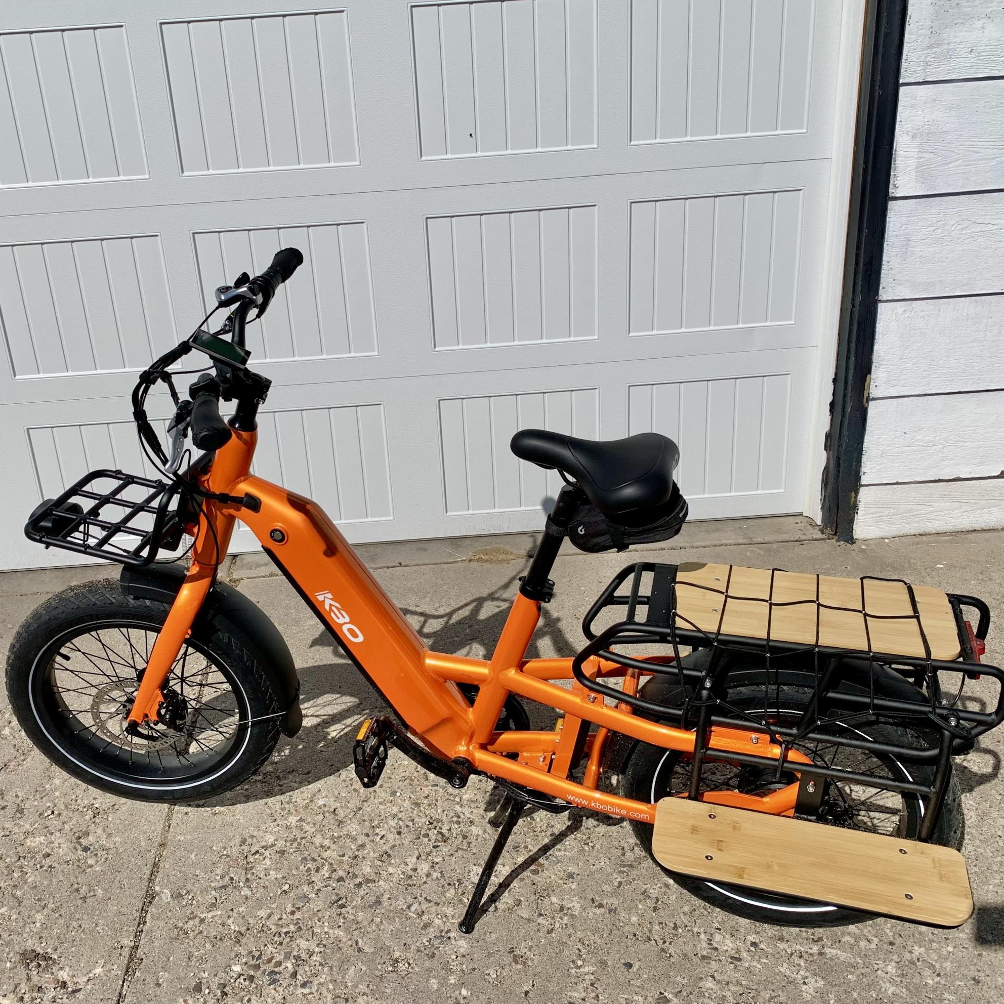 2023 KBO KBO cargo bike (rear storage) Orange