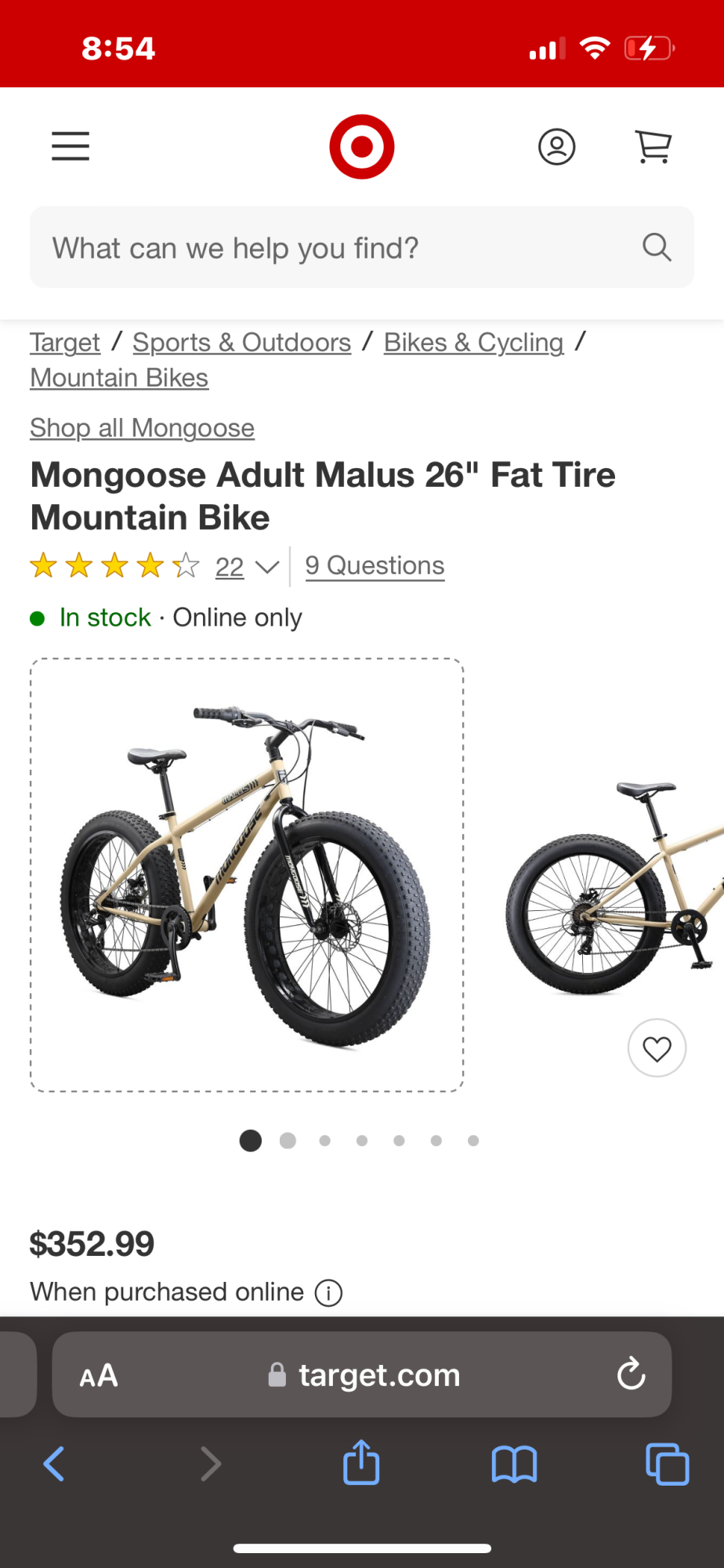 2024 Mongoose Malus Yellow or Gold