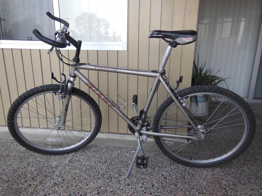 Giant Yukon Silver, gray or bare metal