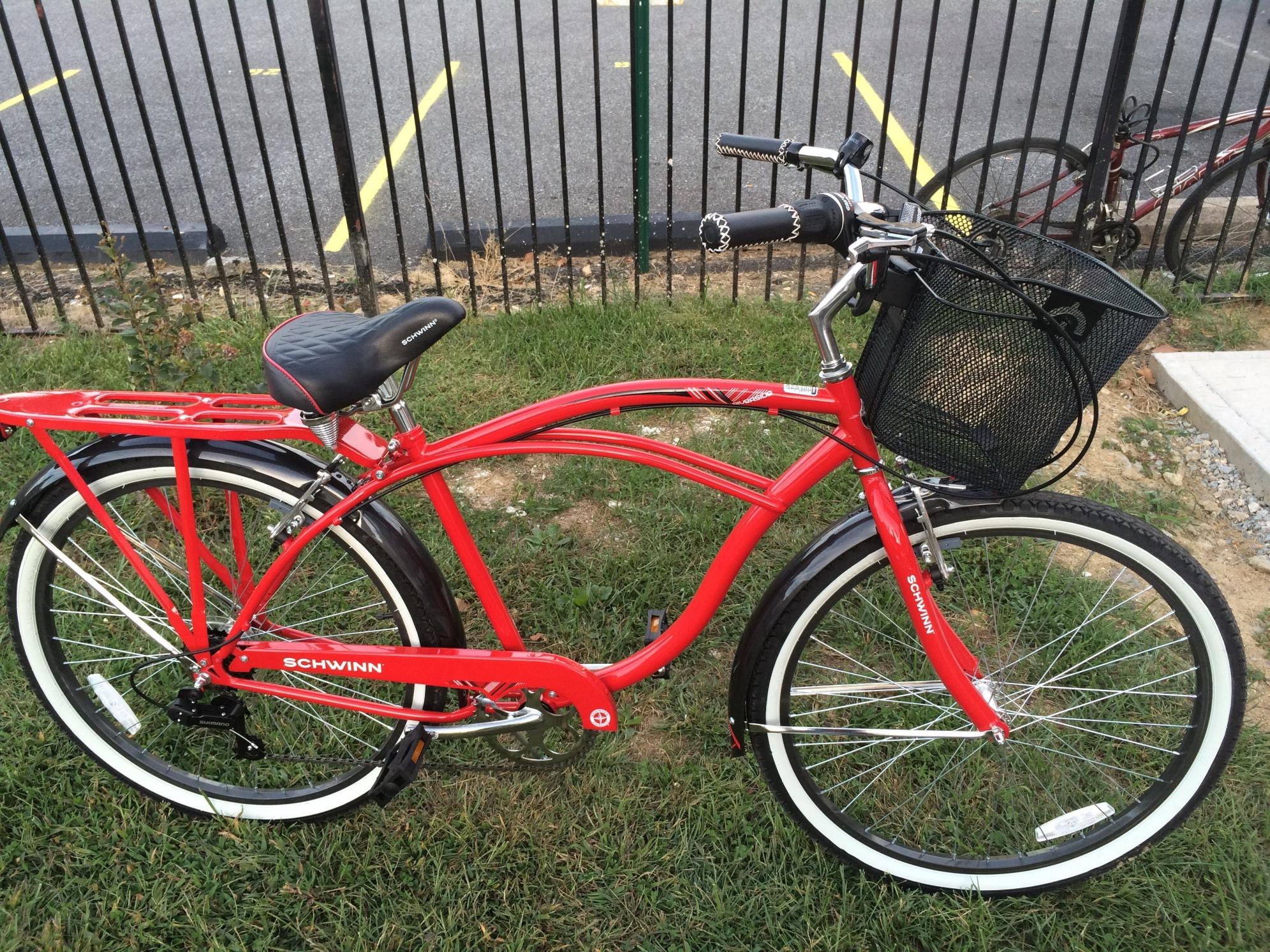 Schwinn Men's Riverside Bike Red