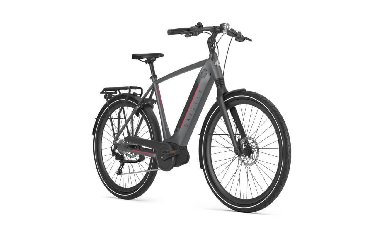 2022 Gazelle Ultimate T10 Silver, gray or bare metal
