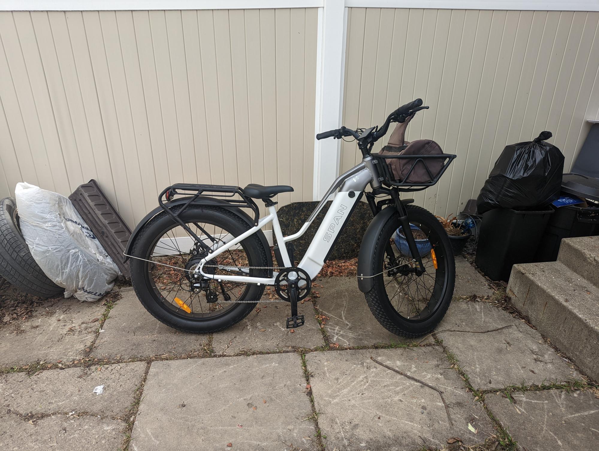 Span step Ebike Mt20hdj3915 White