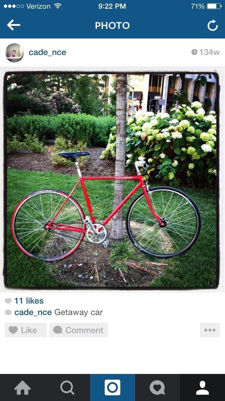 1988 Schwinn Worldsport  Red