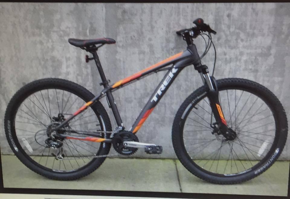 2015 Trek Marlin 5 Black, Orange, and Silver or Gray