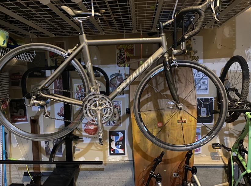 2010 Specialized Allez Triple Silver, gray or bare metal