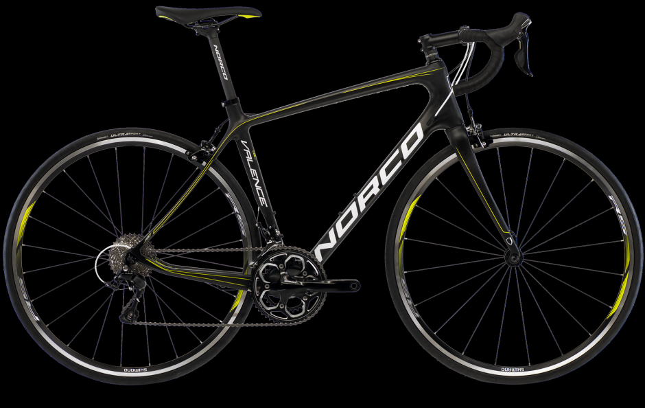 2016 Norco Bikes Valence A 105 Black and Red