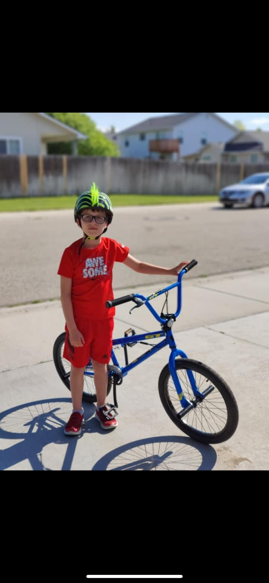 2023 GT Bicycles BMX GT Bank Blue and Yellow or Gold