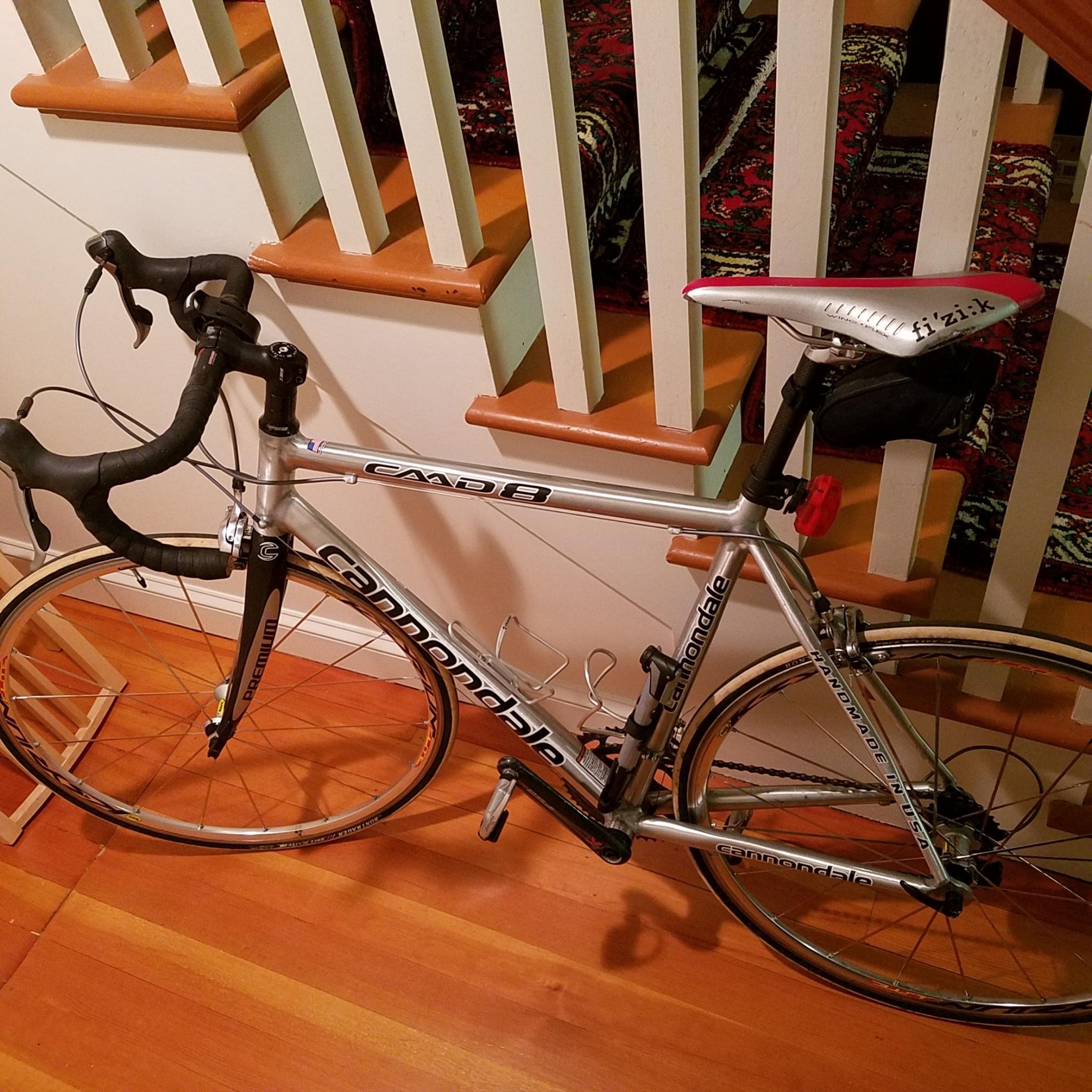 2007 Cannondale R5000 Silver or Gray