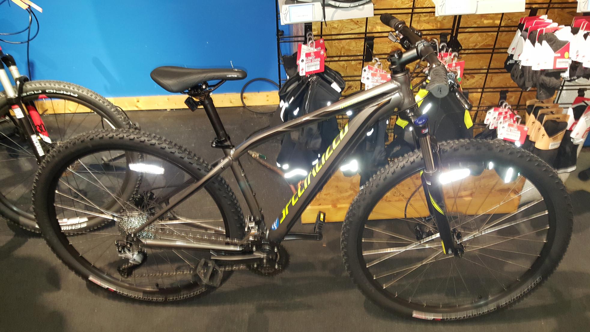 2015 Specialized Rockhopper Silver or Gray and Silver or Gray