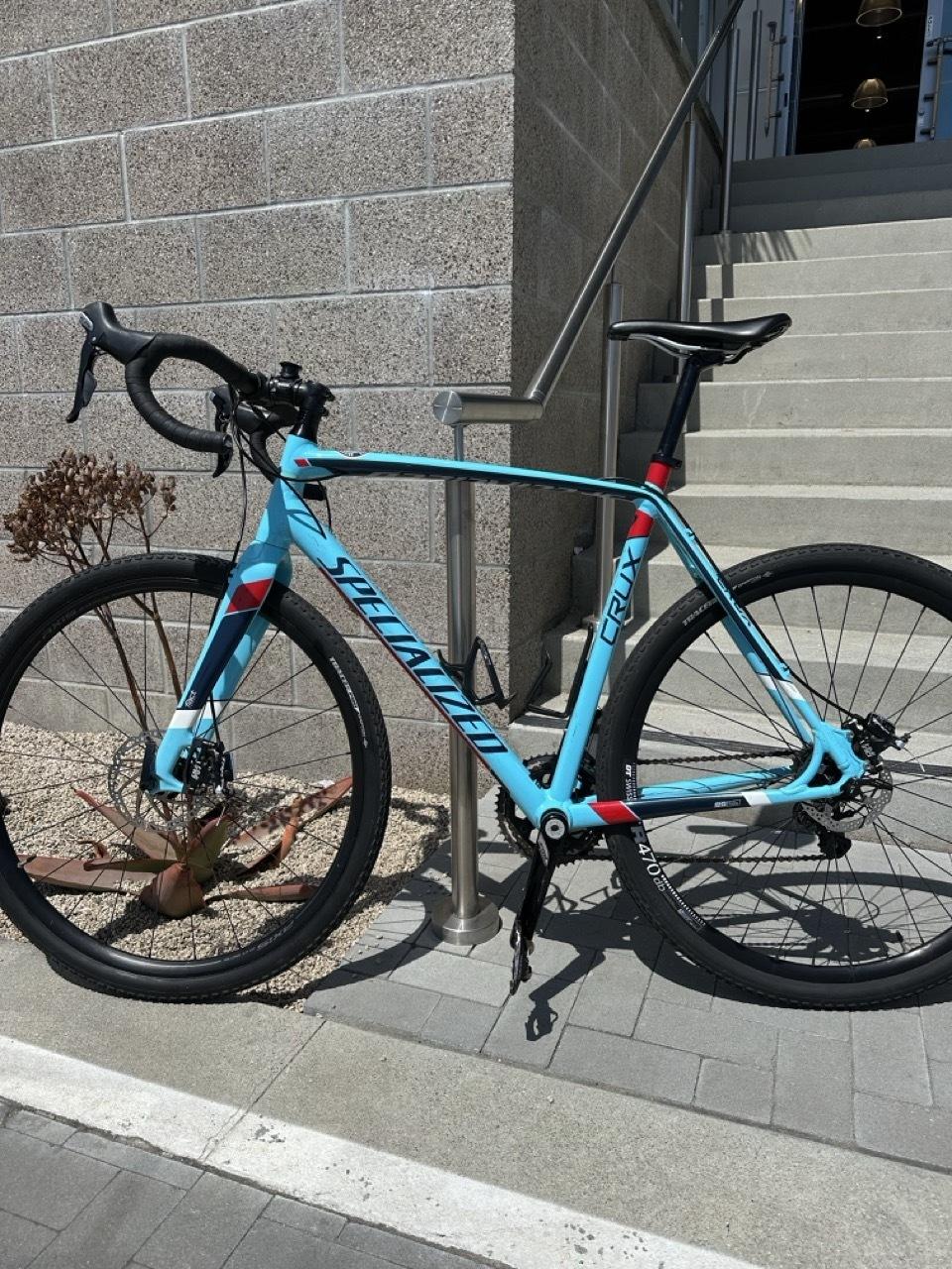 2018 Specialized Crux E5 Blue and Red