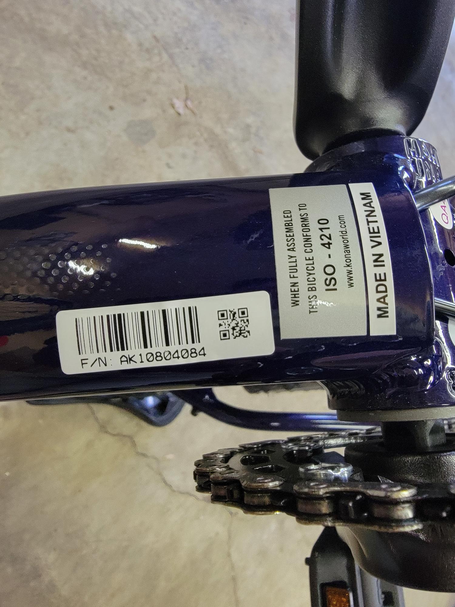 2022 Kona Mahuna Purple