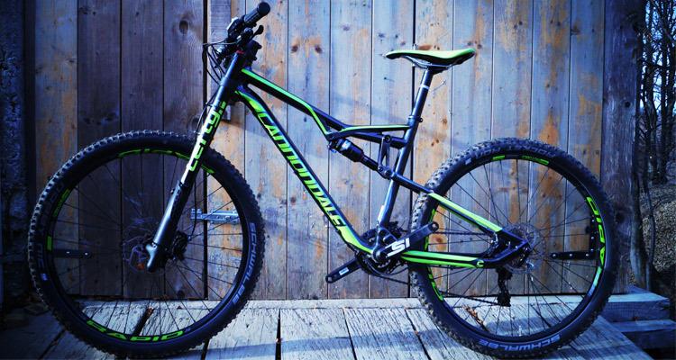 2016 Cannondale Habit Lefty Black and Green
