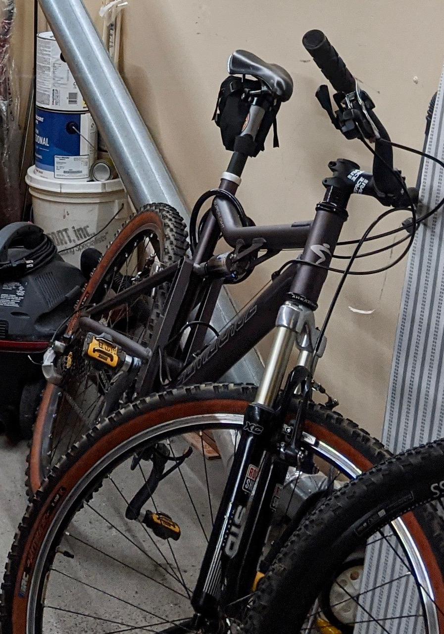 2000 Santa Cruz Superlight Silver, gray or bare metal