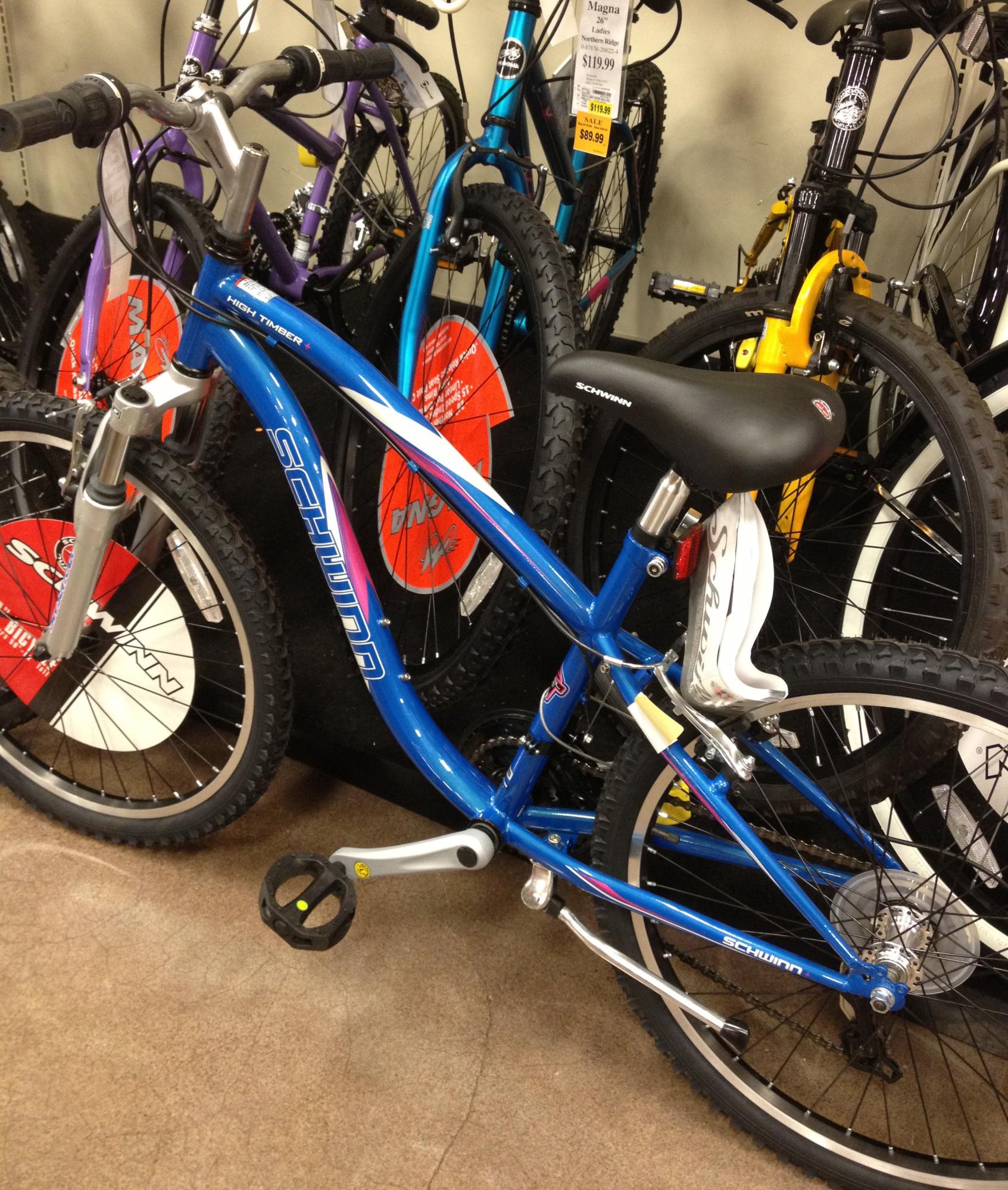 2013 Schwinn High Timber Girls Blue