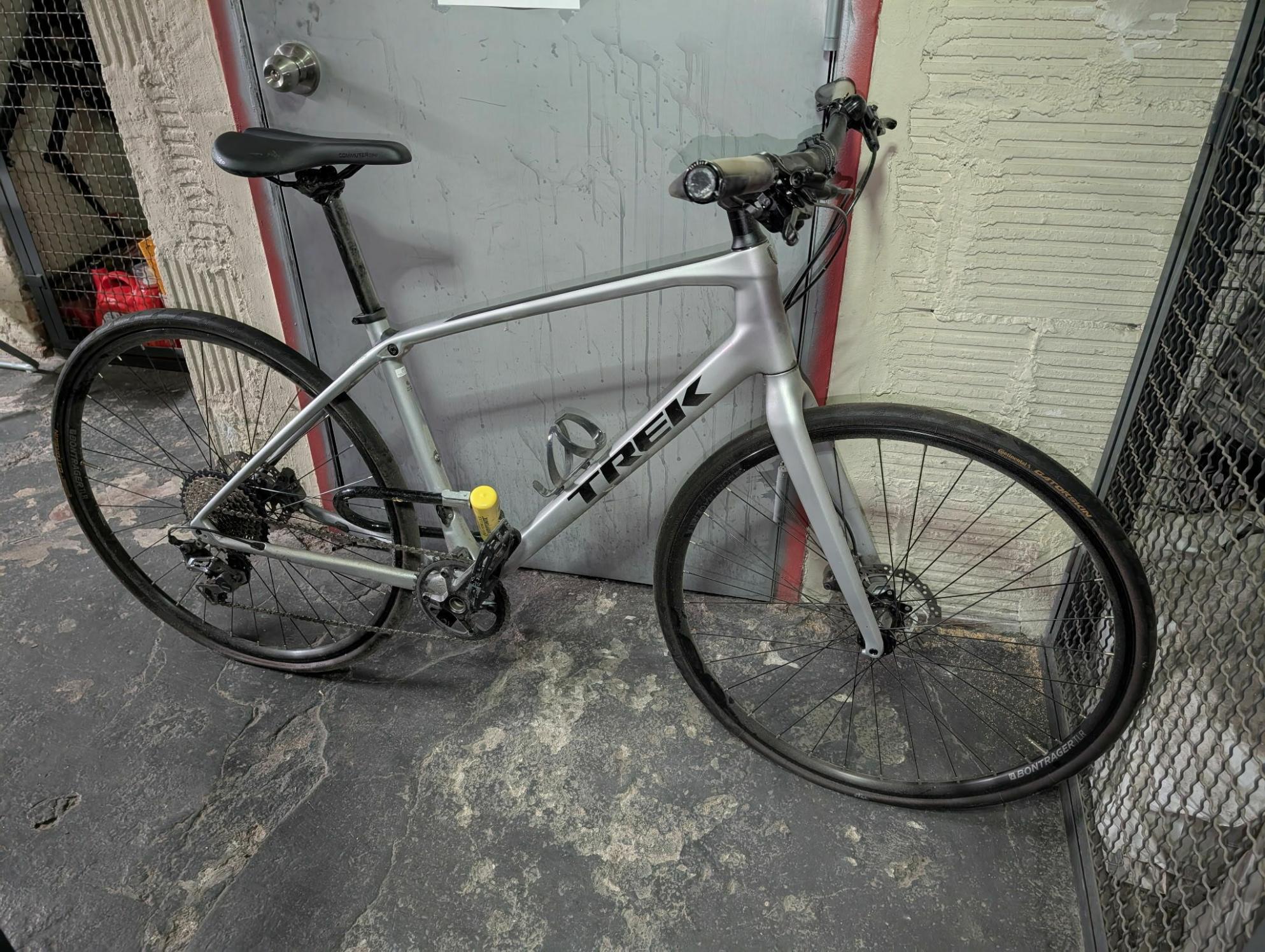 2020 Trek Fx4 Silver, gray or bare metal