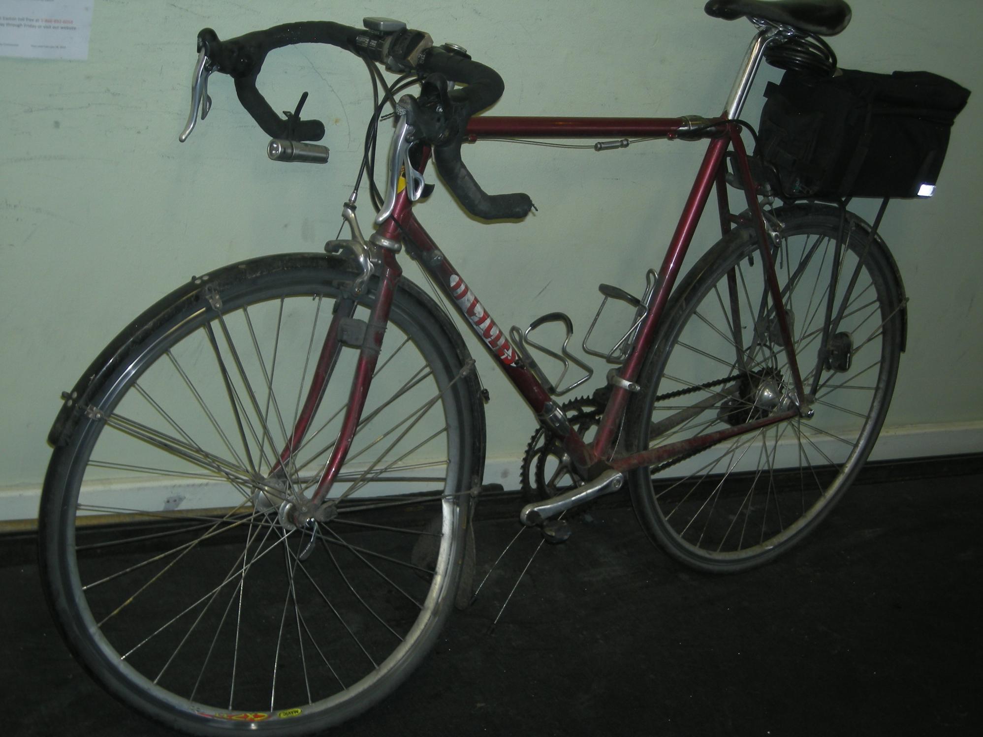 2006 Ti Cycles Steel Road with S&S couplers Red