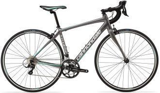 2014 Cannondale Synapse Women's 7 Sora Black and Green
