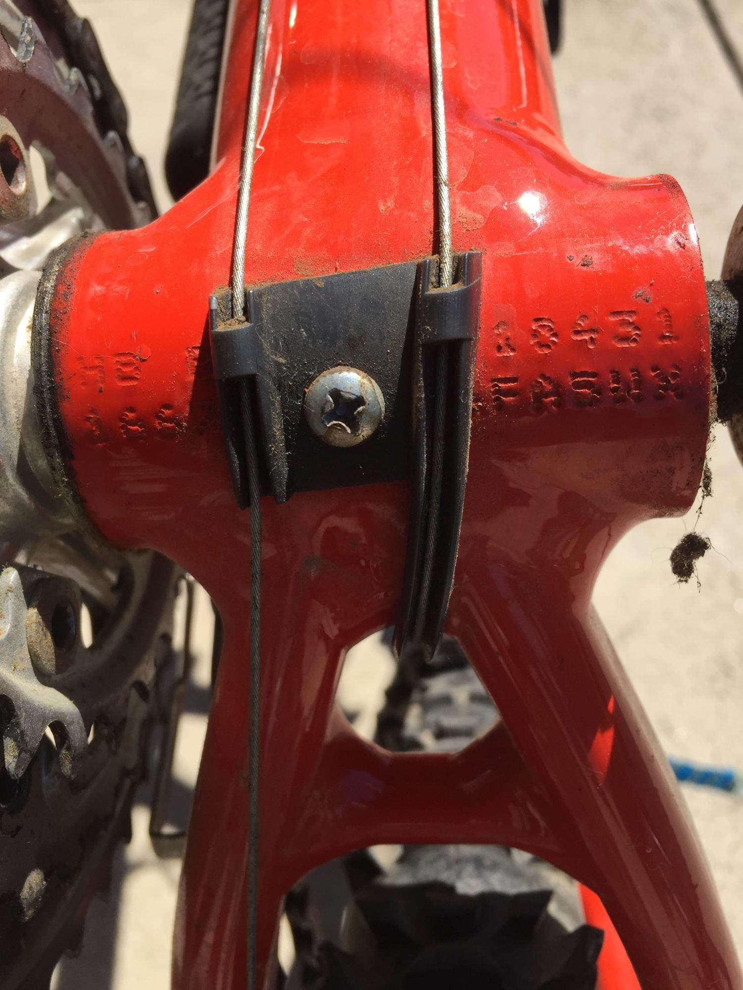 1999 Cannondale F 600 Orange