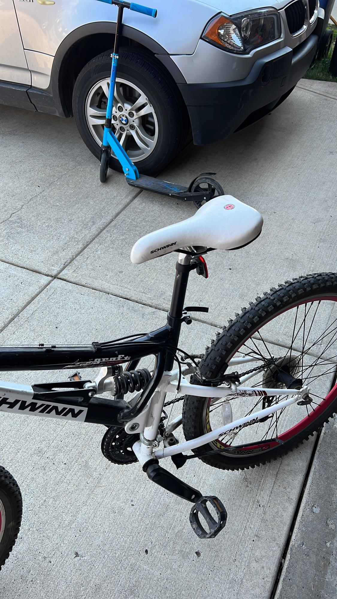 Schwinn White and Black