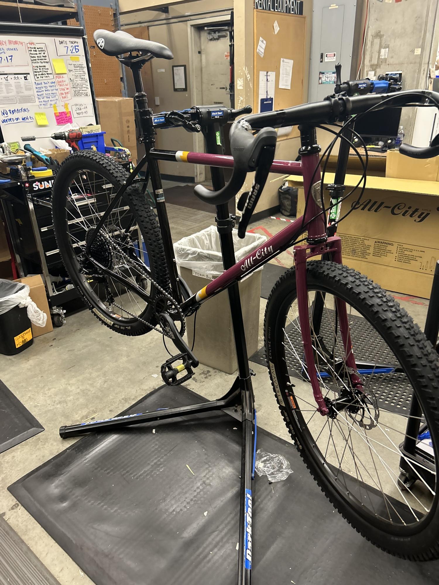 2022 All City Gorilla Monsoon Purple, Black, and Orange