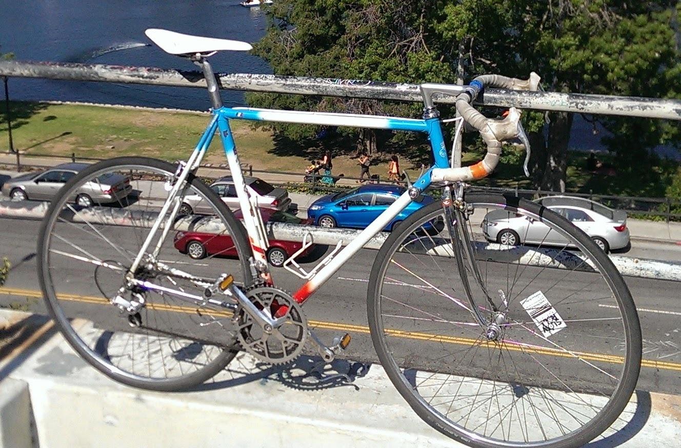 1985 Battaglin 57 White, Blue, and Red