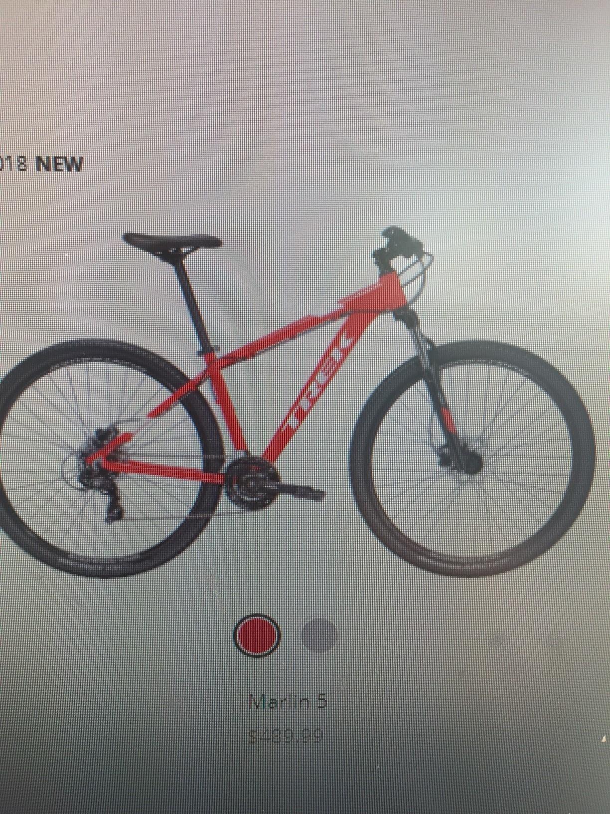 2016 Trek Marlin 5 13.5