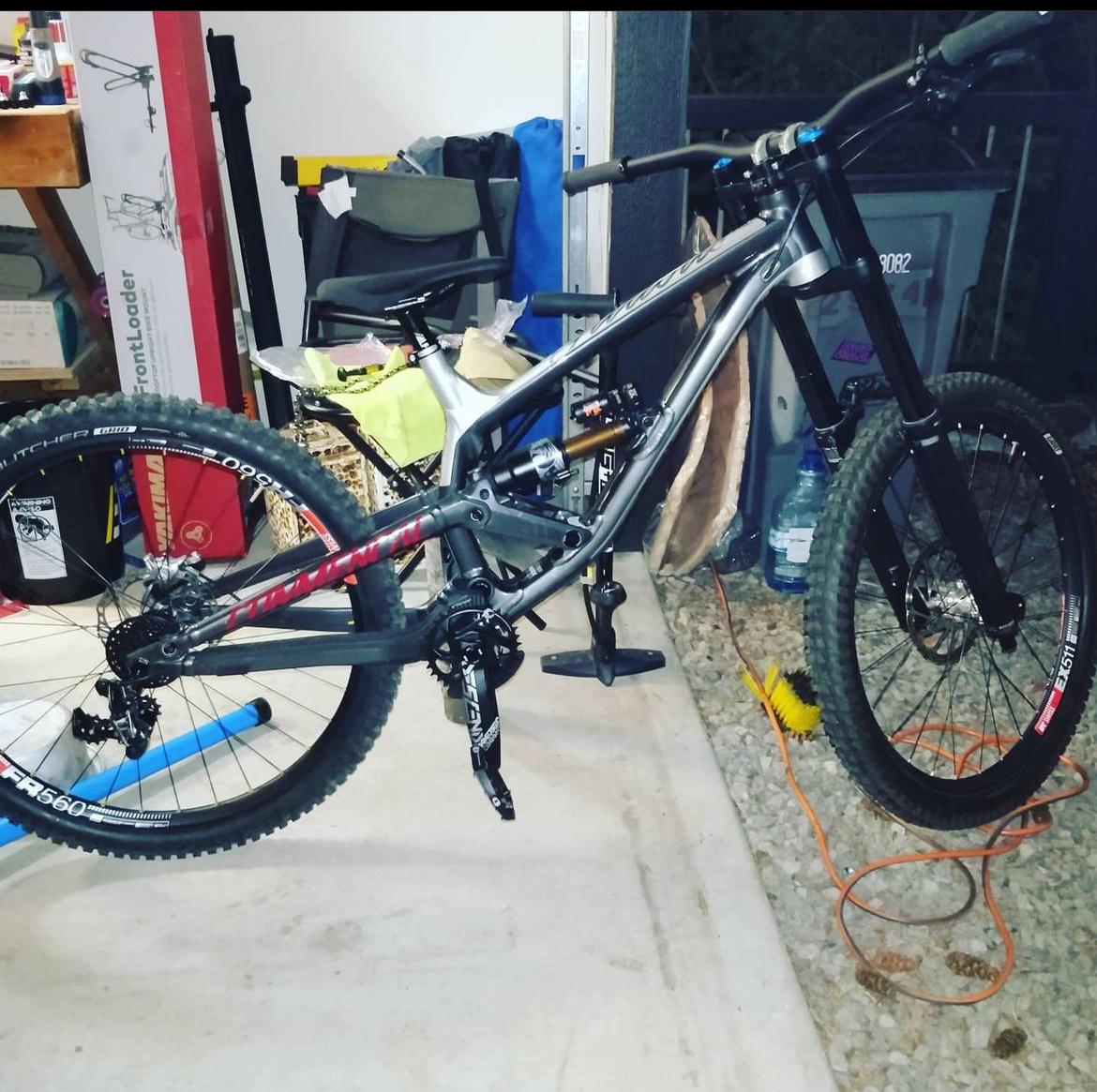 2019 Commencal Bikes Furious Silver, gray or bare metal